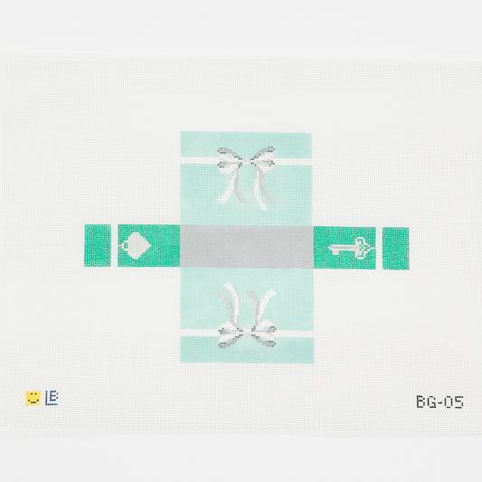 Turquoise Blue 3D Bag
