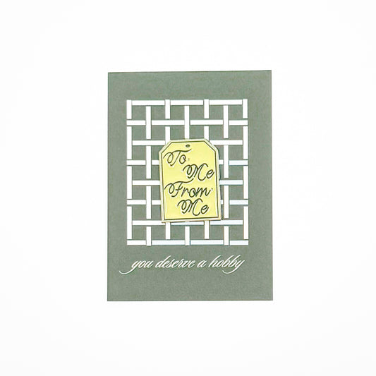 To: Me From: Me Needle Minder