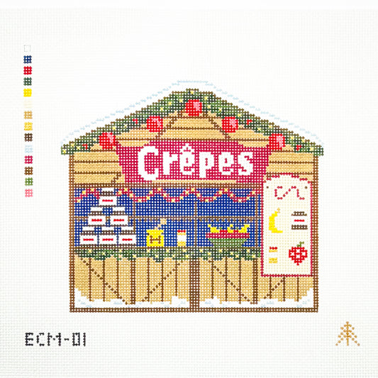 European Christmas Market Crepes Stall (13 mesh)