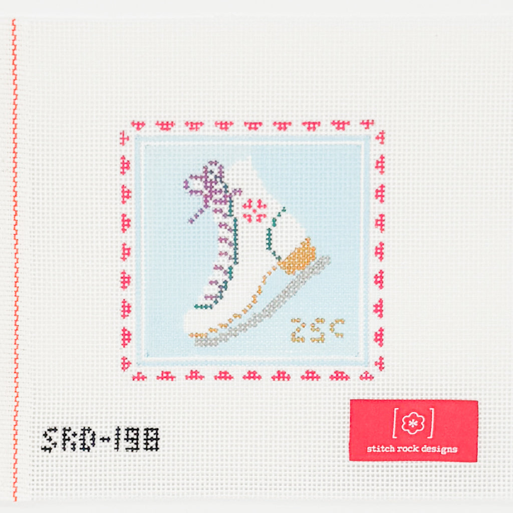 Ice Skate Stamp