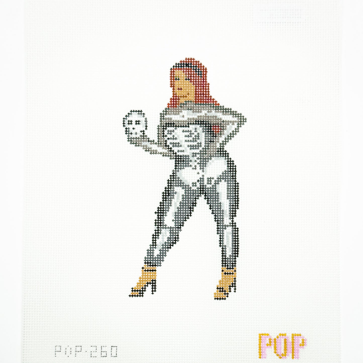 Skeleton Woman Canvas