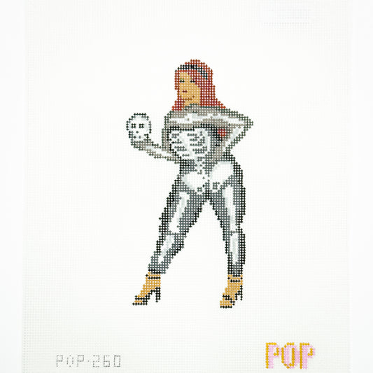 Skeleton Woman Canvas