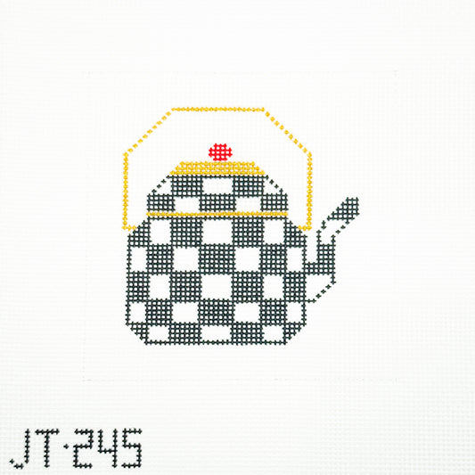 Black and White Teapot