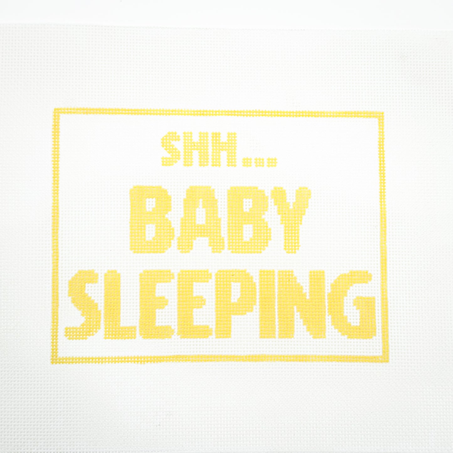 Shh... Baby Sleeping (Yellow)