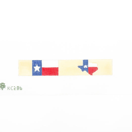 Texas Flag + Texas Shape Key Fob