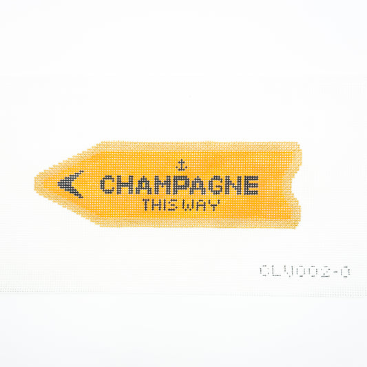 Champagne This Way (Orange)