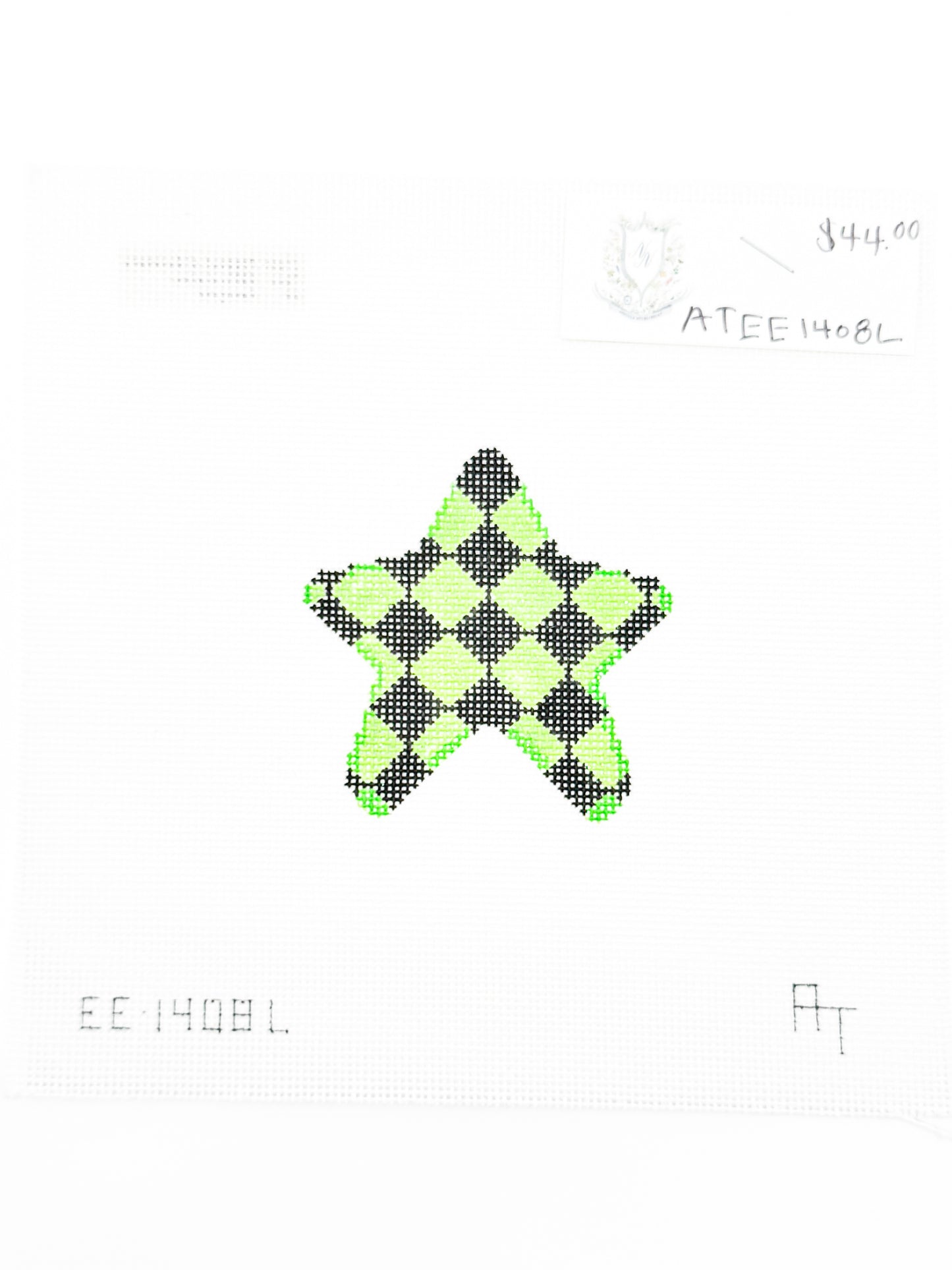 Lime Harlequin Mini Star