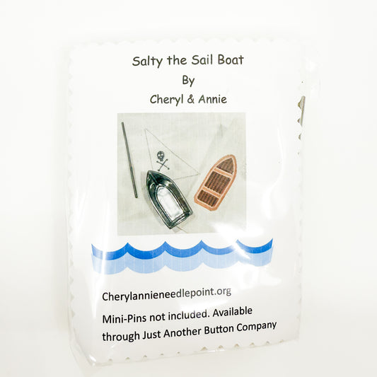 Sailboat 3D Cutie with Pirate Flag