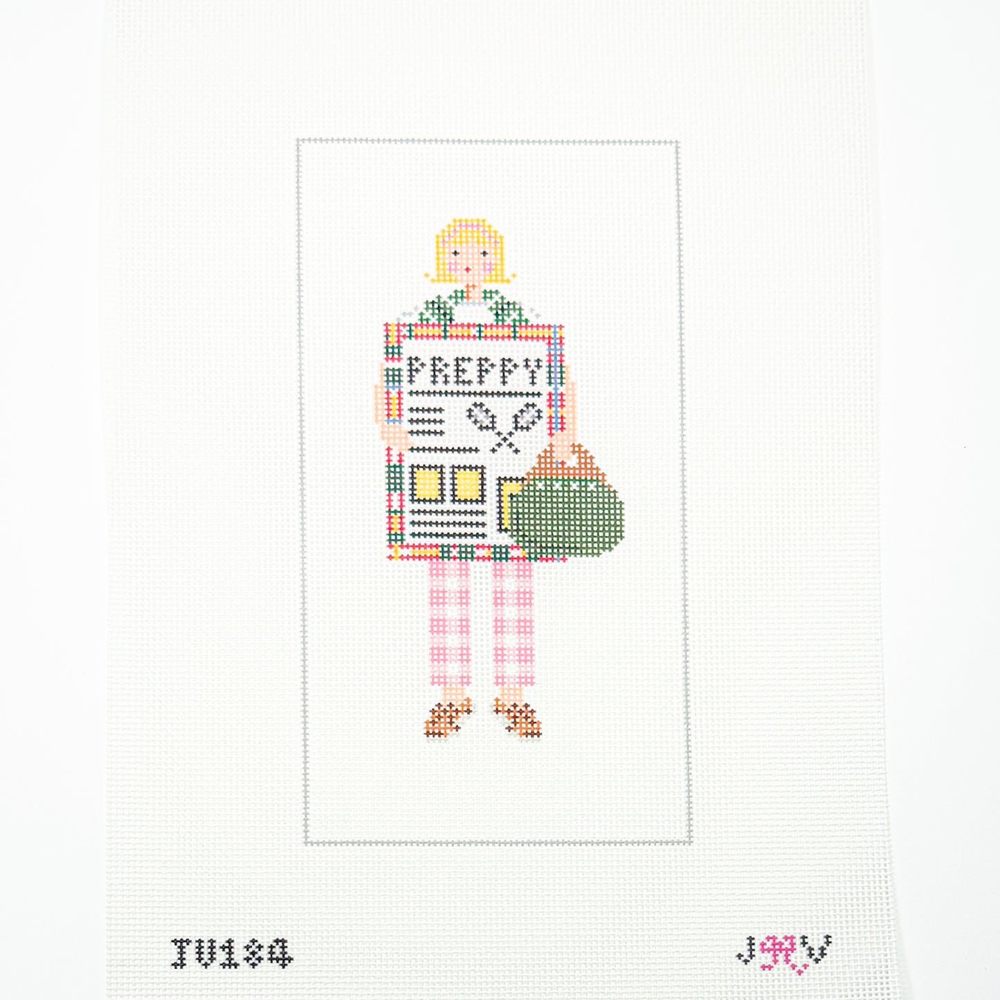 Preppy Blonde Girl