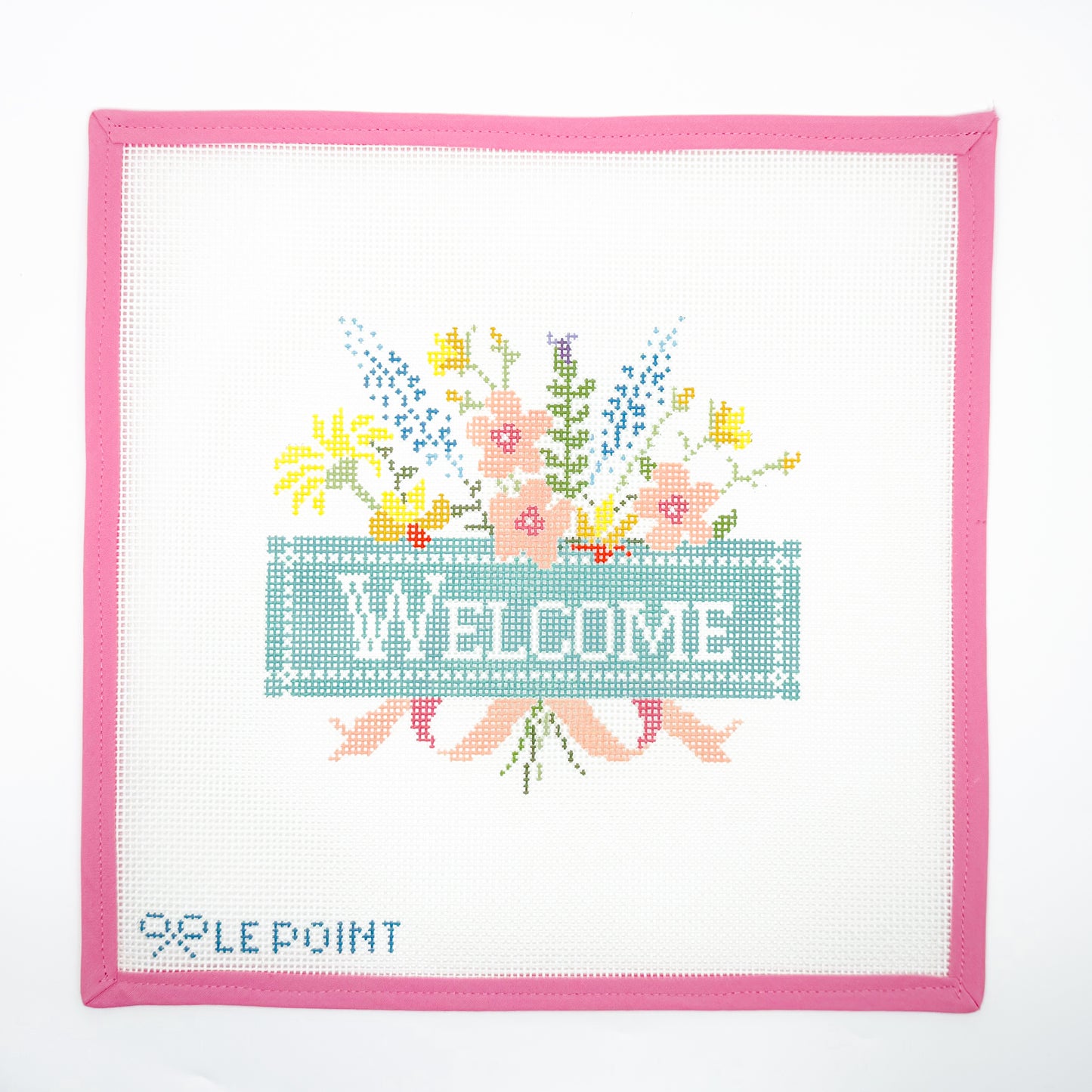 Welcome Floral Bunch Sign