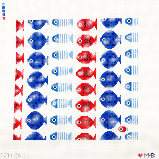 Just Keep Swimming Pillow