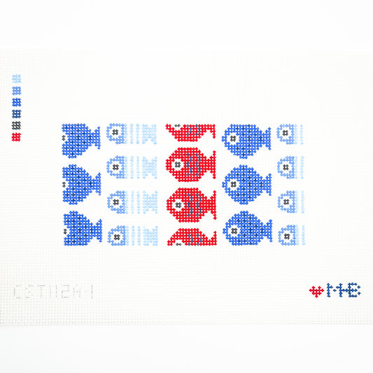 Just Keep Swimming 6x3 (white) - TRUNK SHOW