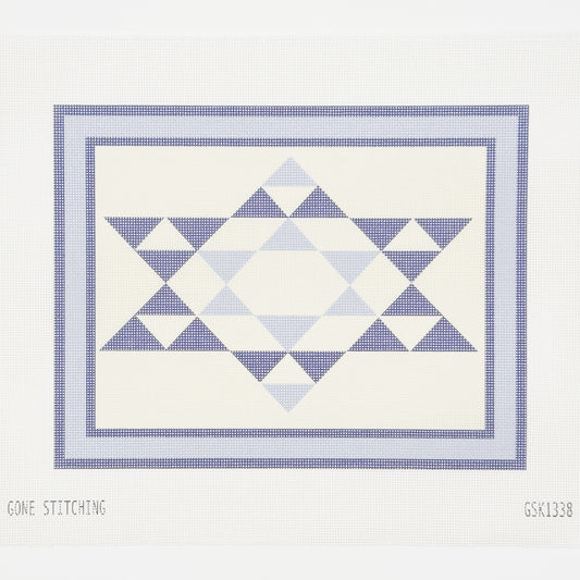 Quiltwork Star of David Tallis Bag