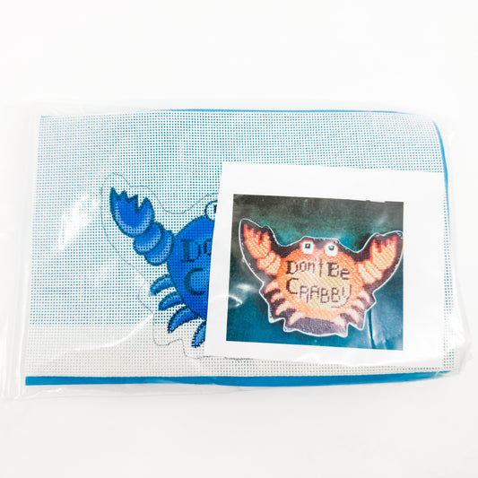 Don’t Be Crabby Canvas Cookie