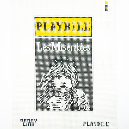 Life-Sized Les Miserables Playbill