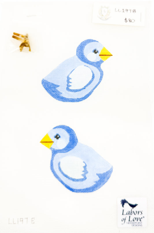 Blue Chick Clip-On (two sided)