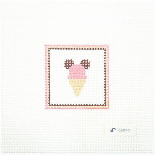 Mouse Ice Cream Square