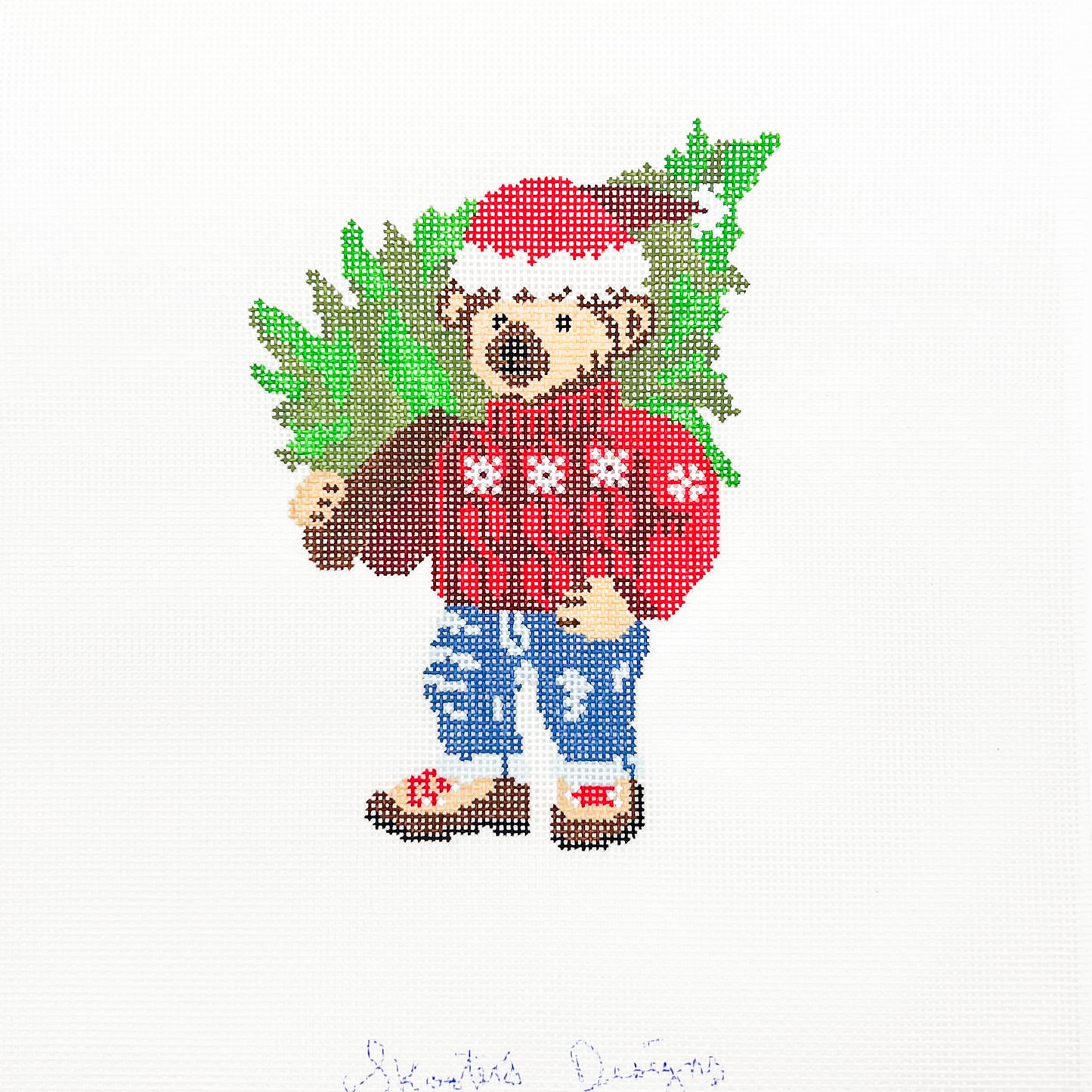 Christmas Tree Farm Bear