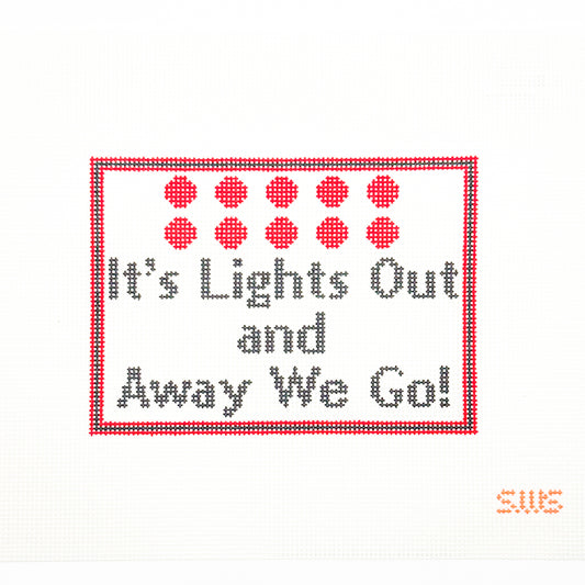 It’s Lights Out and Away We Go