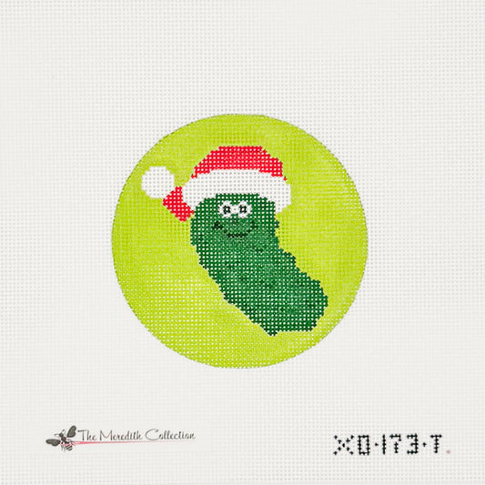 Pickle Santa Ornament
