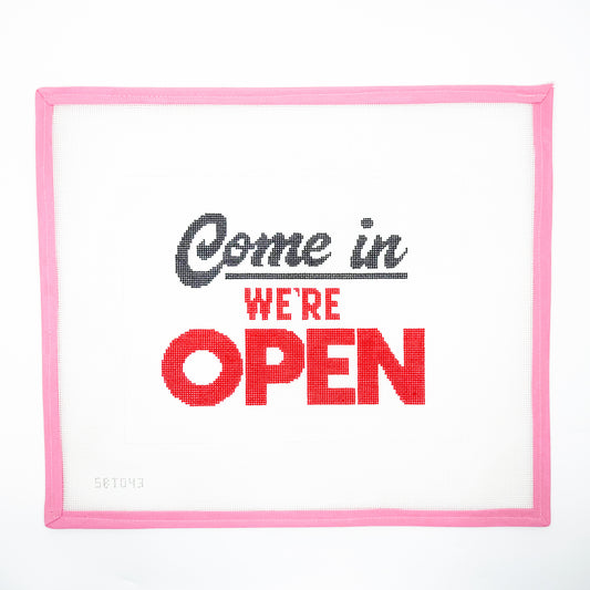Come in, We're Open!