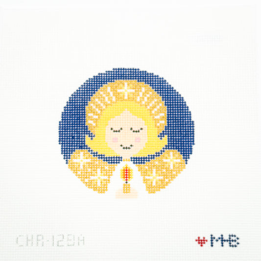 Blonde Angel Round