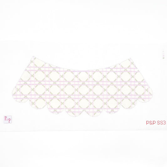 Lavender Cane Lampshade