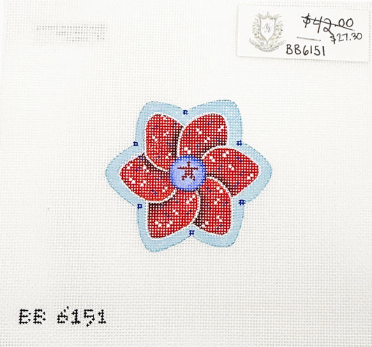 Red Pinwheel