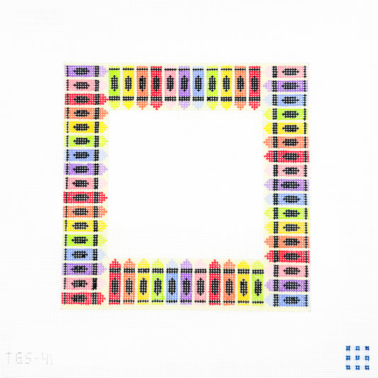 Crayon Square Picture Frame