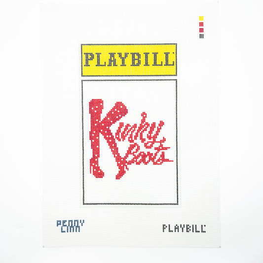 Life-Sized Kinky Boots Playbill