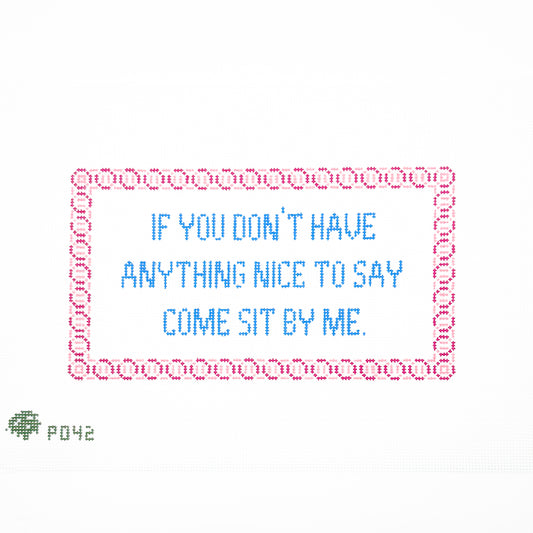 Come Sit By Me