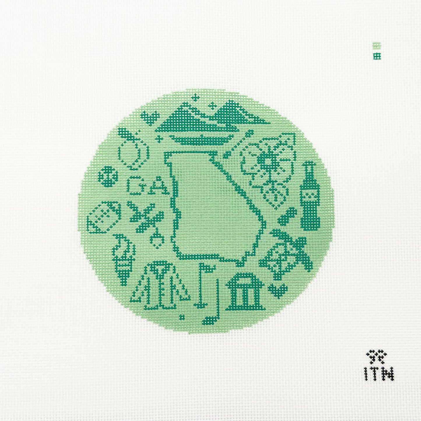 Georgia Icons Round