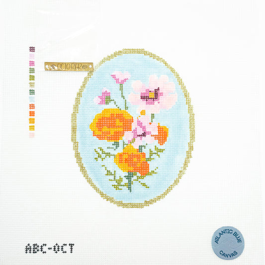 October Birth Flowers Cameo