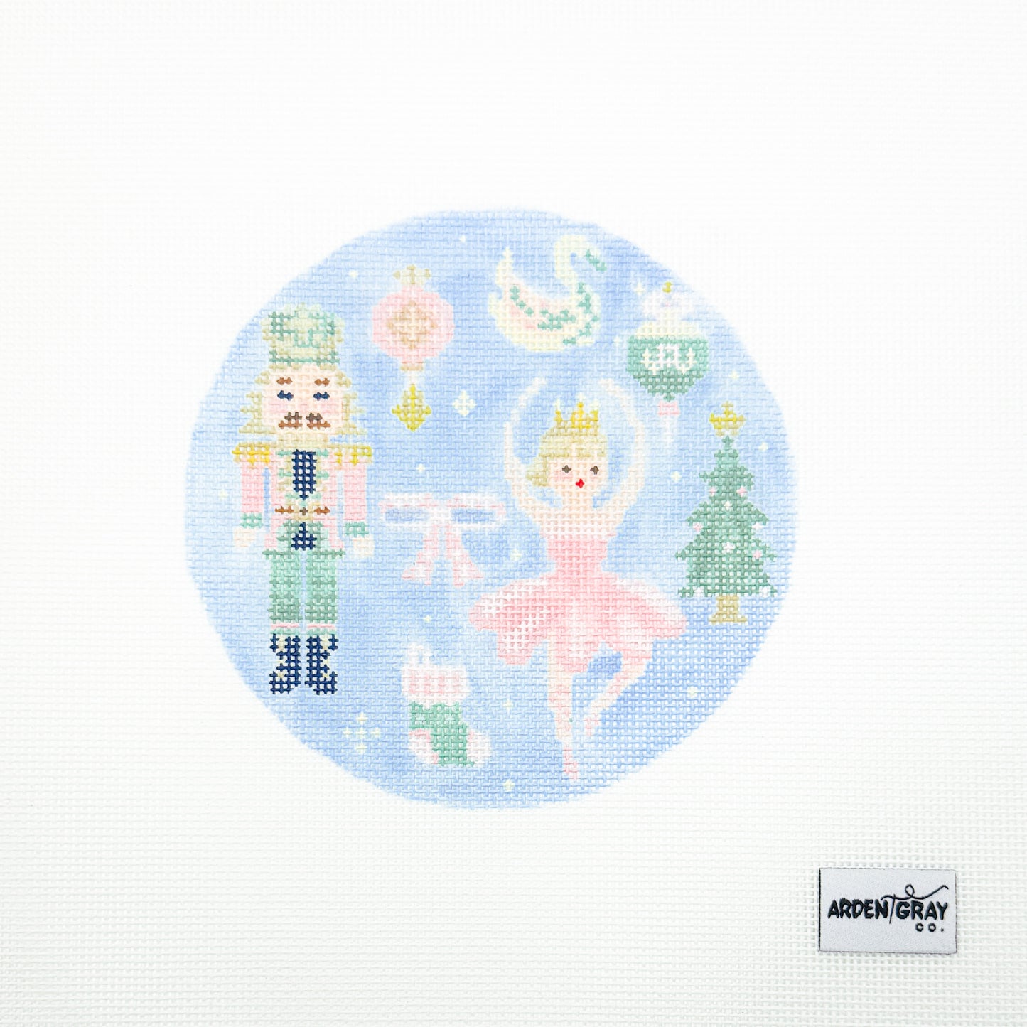 Pastel Nutcracker Round