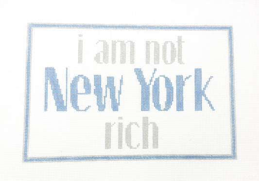 I Am Not New York Rich