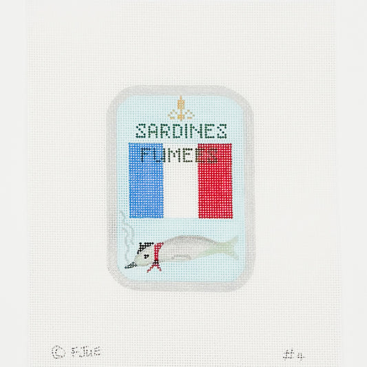 Smoked French Sardine Tin