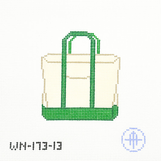 Green Boat Tote (13 mesh)