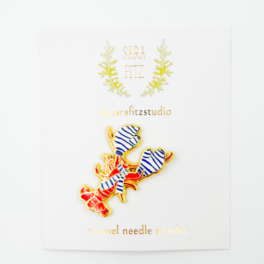 Cozy Lobster Needle Minder