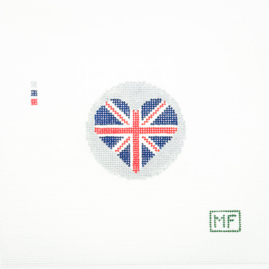 Heart Bag Charm - United Kingdom
