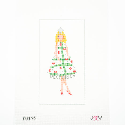 Christmas Tree Dress Girl