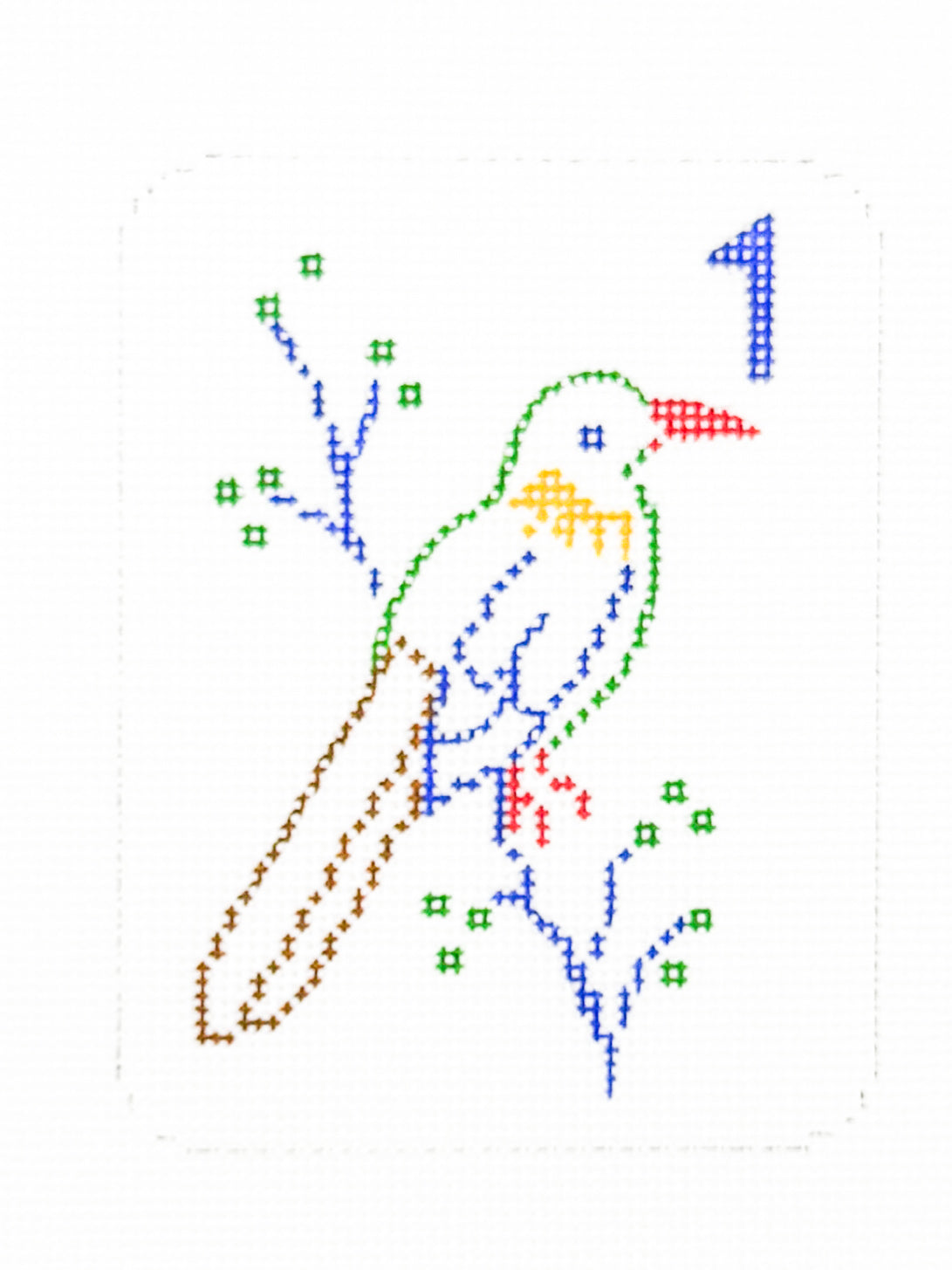 Bird Mahjong Tile