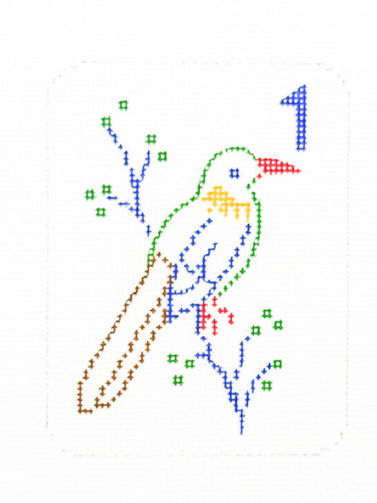 Bird Mahjong Tile