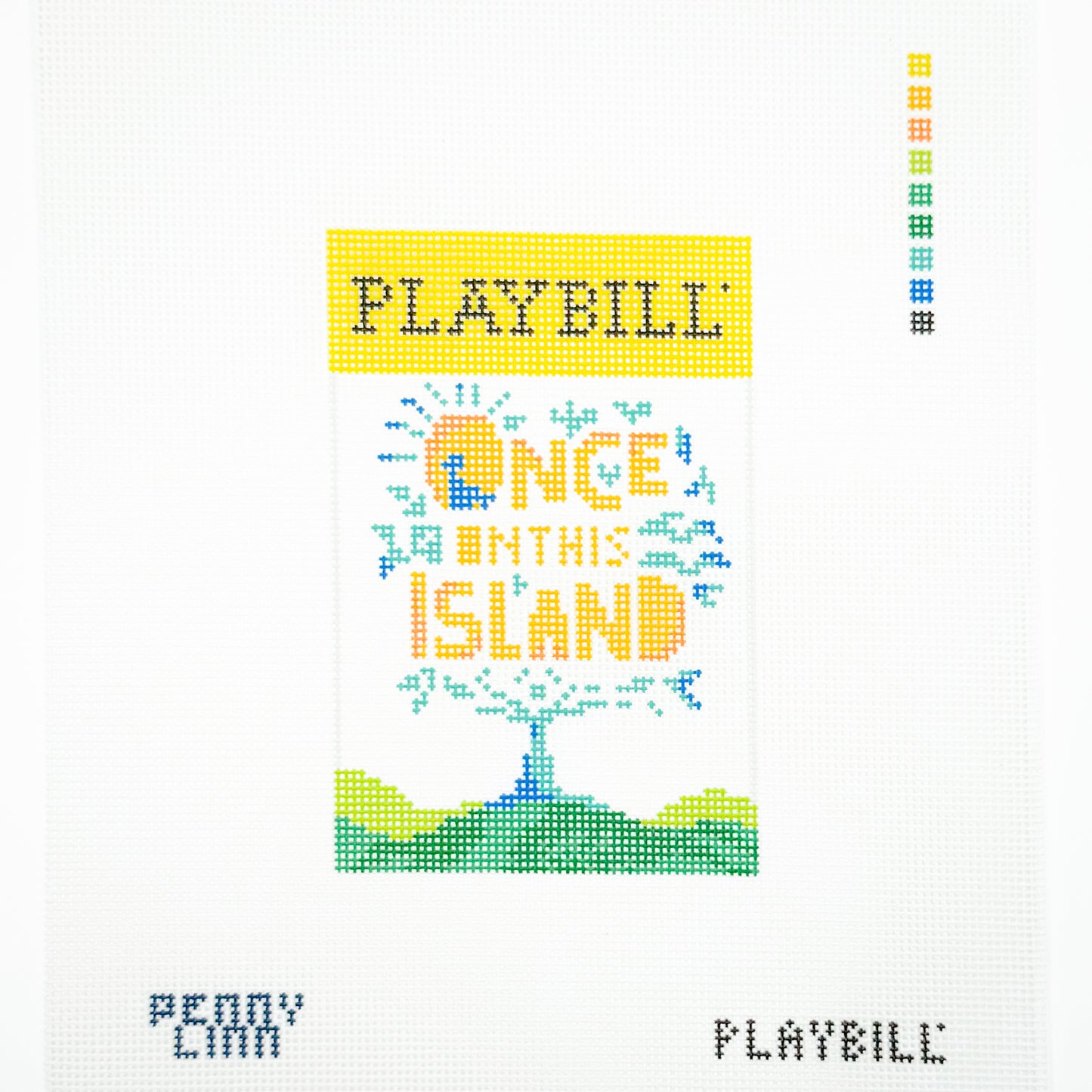 Small Once on this Island Playbill