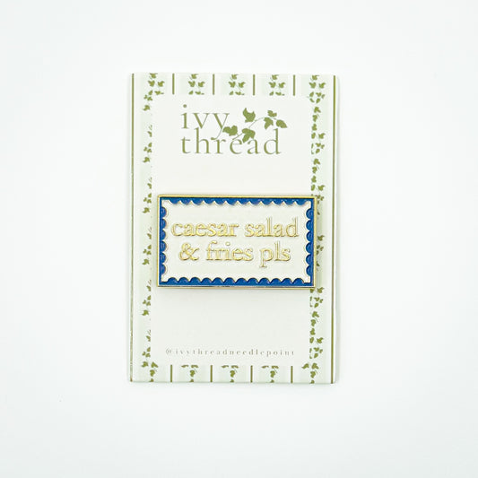 Caesar Salad & Fries Pls Needle Minder