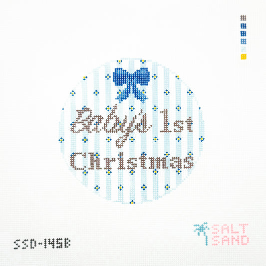 Baby's 1st Christmas Blue