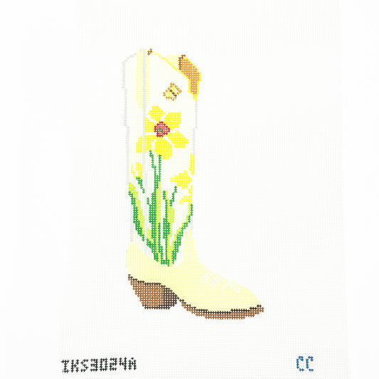 Daffodil Paloma Boot Ornament
