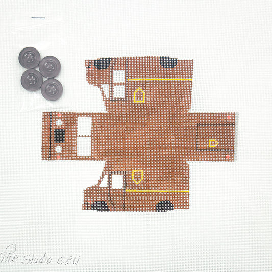 3D Cool Wheels UPS Truck