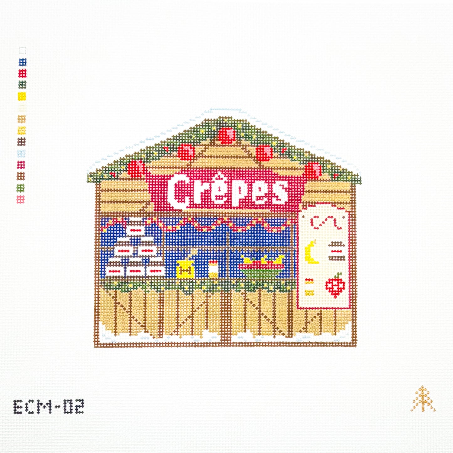 European Christmas Market Crepes Stall (18 mesh)