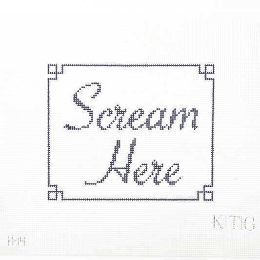Scream Pillow