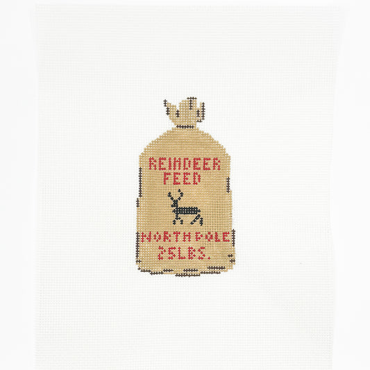 Reindeer Feed Sack